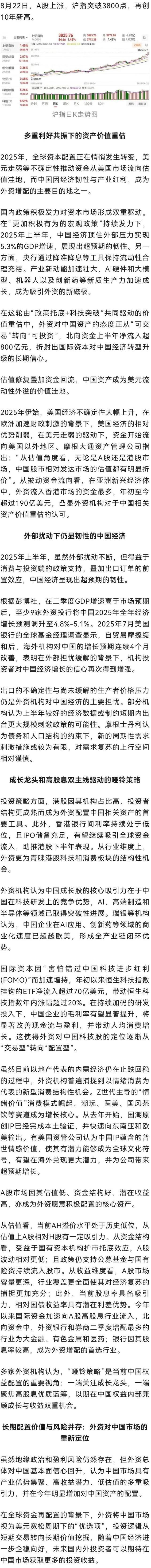 外资重估中国：再平衡下的新机遇